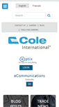Mobile Screenshot of coleintl.com